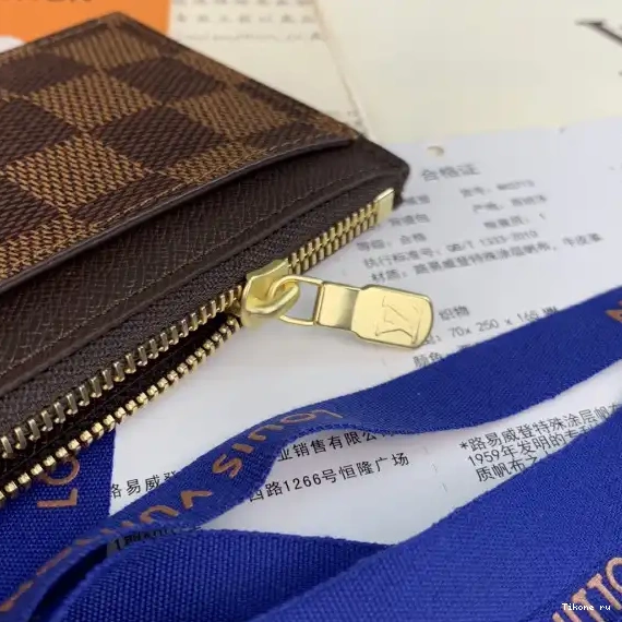 Affordable VUITTON HOLDER COIN CARD LOUIS 0514